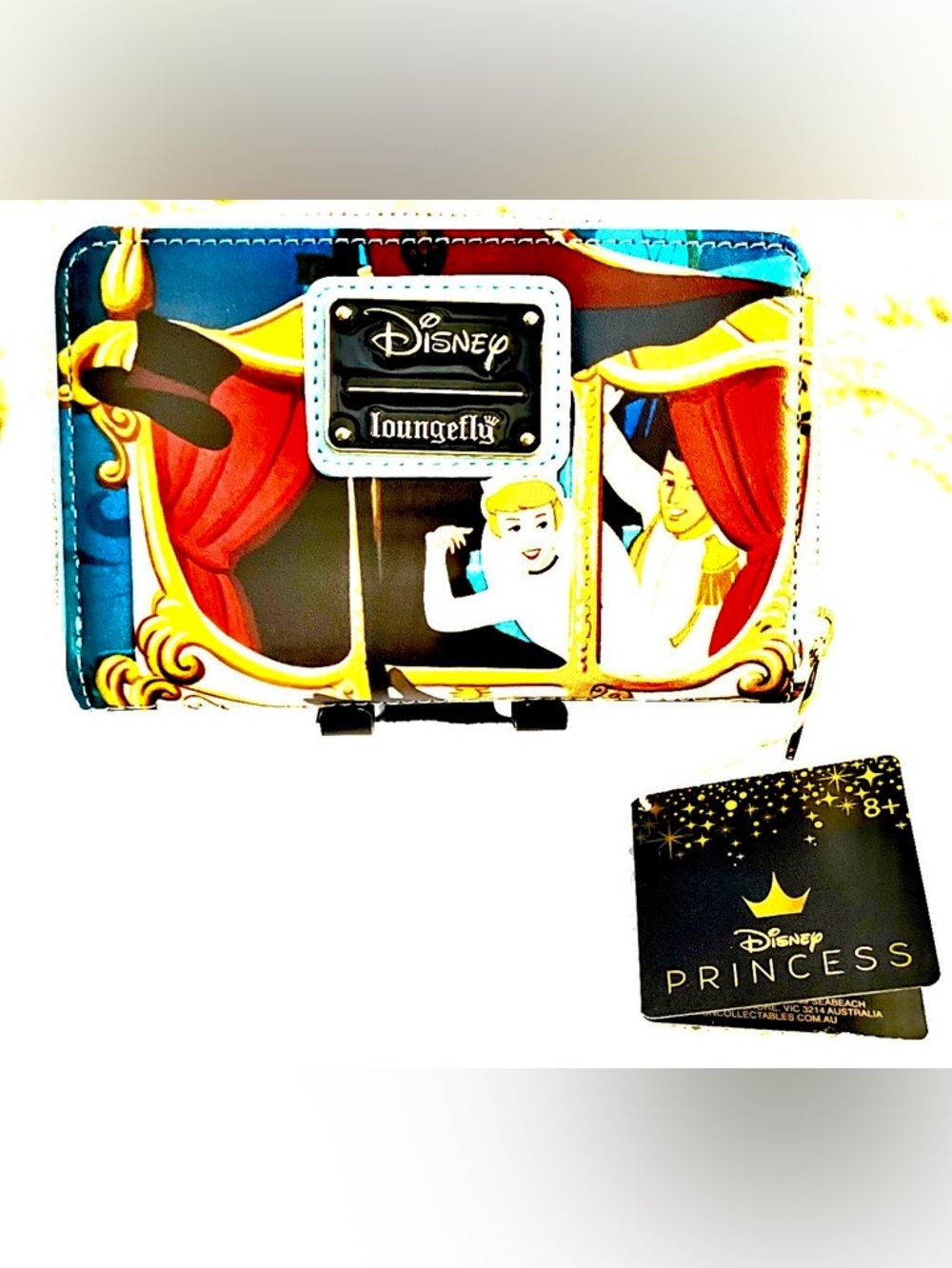 🔥NEW Disney Cinderella 75th Anniversary Zip Around Wallet *SPECIAL EDITION*